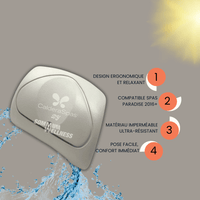 coussin spa caldera maintien nuque relaxation spa