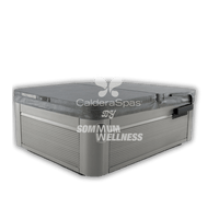 leve couverture spa caldera vue laterale installation