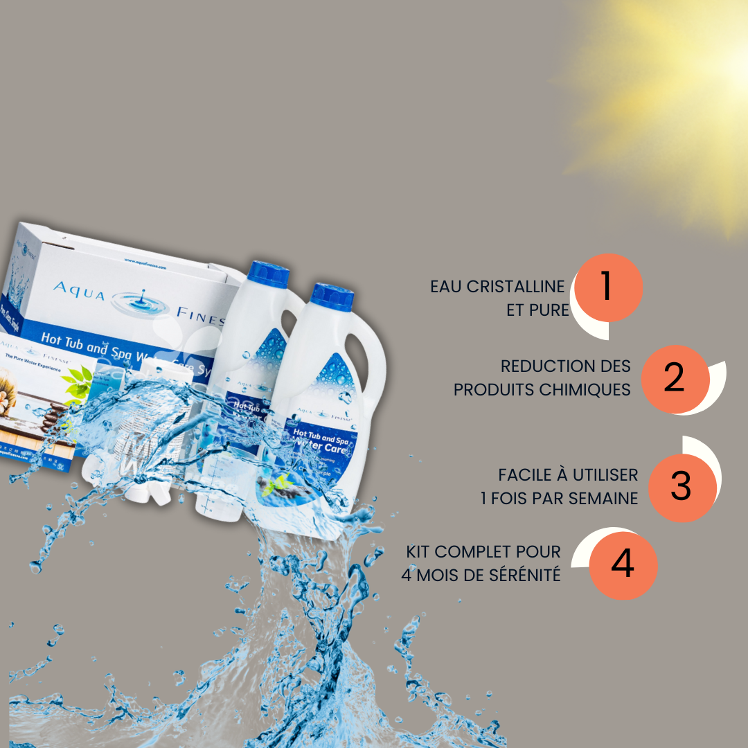 AquaFinesse Spa – Entretien Facile 4 Mois
