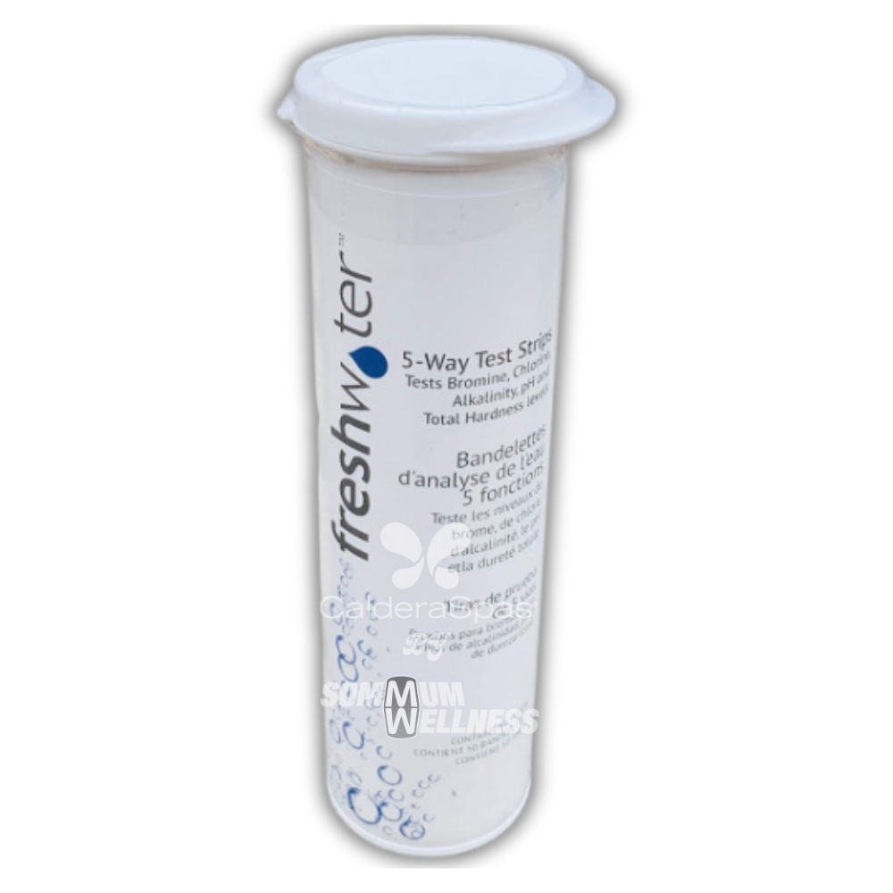 Bandelettes de Test 5 Analyses FreshWater®️ – Contrôle précis de la qualité de l’eau de votre spa