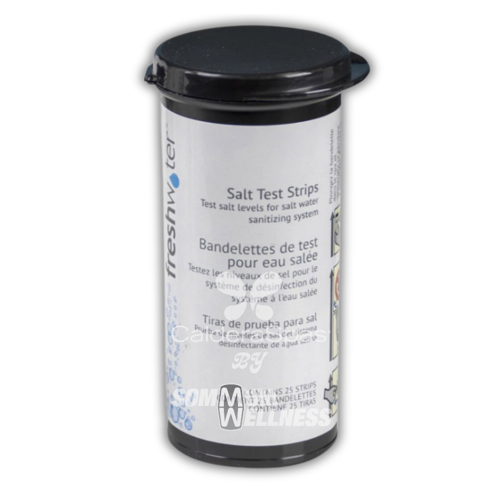 Bandelettes de Test de Sel FreshWater®️ – Contrôle précis du niveau de sel pour un spa parfaitement équilibré