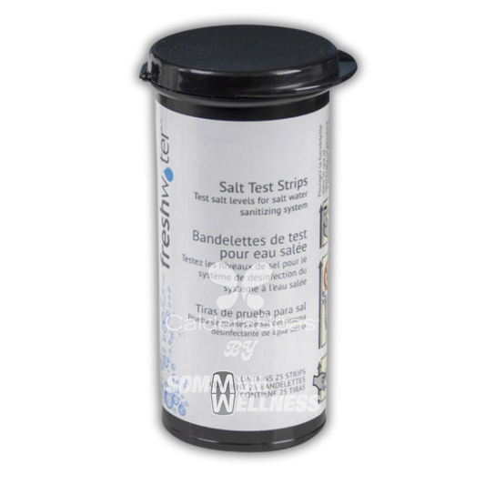 Bandelettes de Test de Sel FreshWater®️ – Contrôle précis du niveau de sel pour un spa parfaitement équilibré