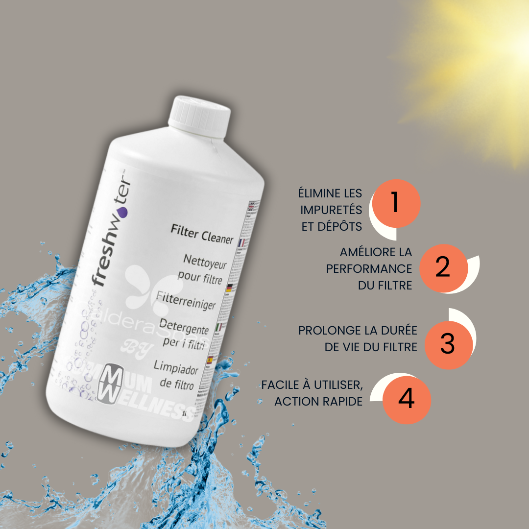 Nettoyant Filtre FreshWater®️ – Prolongez la durée de vie de votre spa