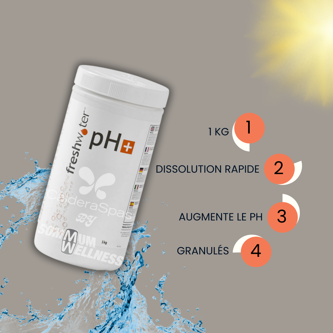 PH+ FreshWater®️ – Rééquilibrez l’eau de votre spa facilement
