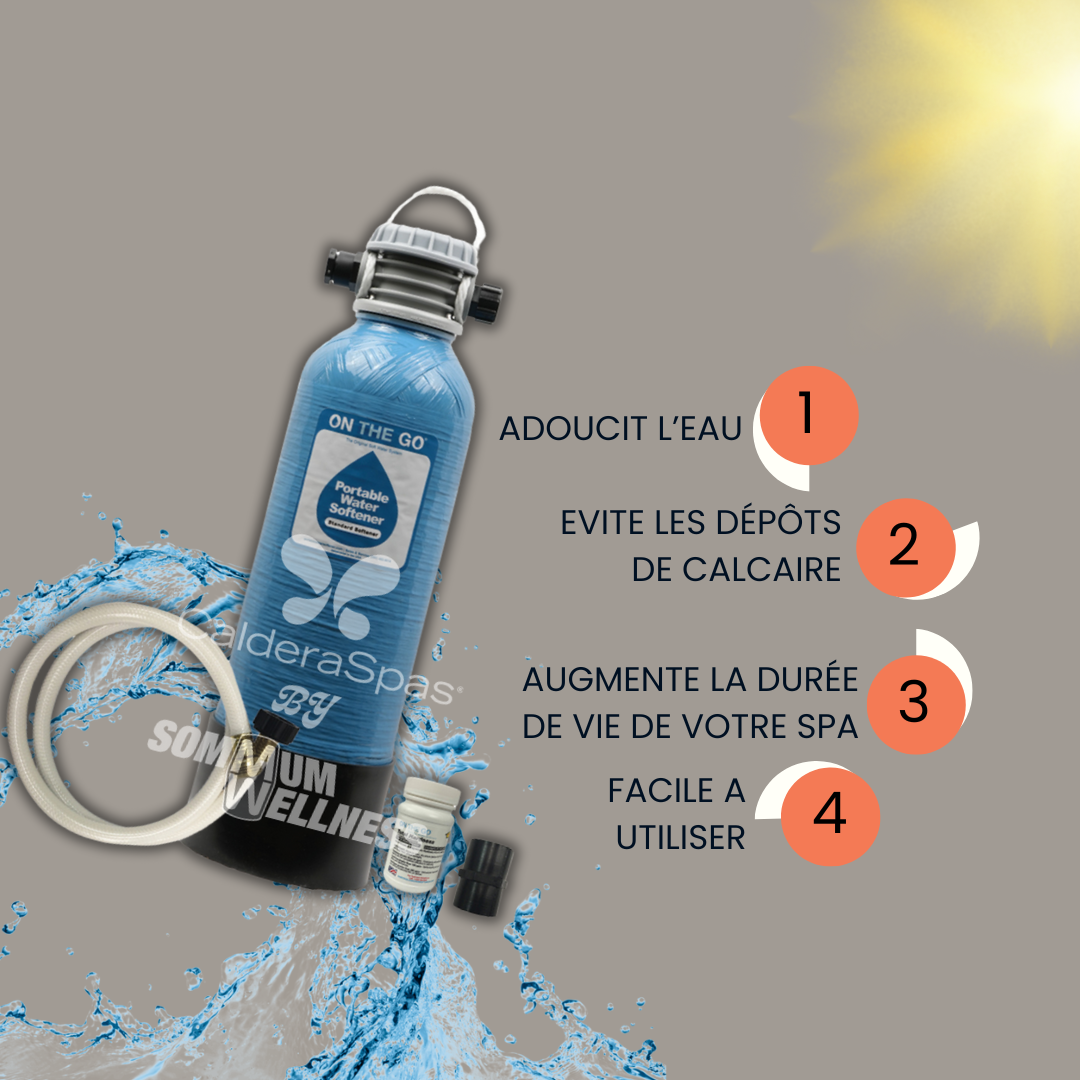 Portable Standard Water Softener – Une eau douce, partout où vous allez