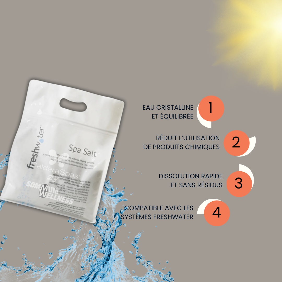 Sel Spa FreshWater® – Sac 4,5 kg (Rupture)