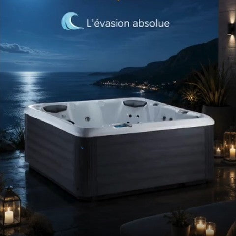 spa Sommum Léthé face à une mer au clair de lune