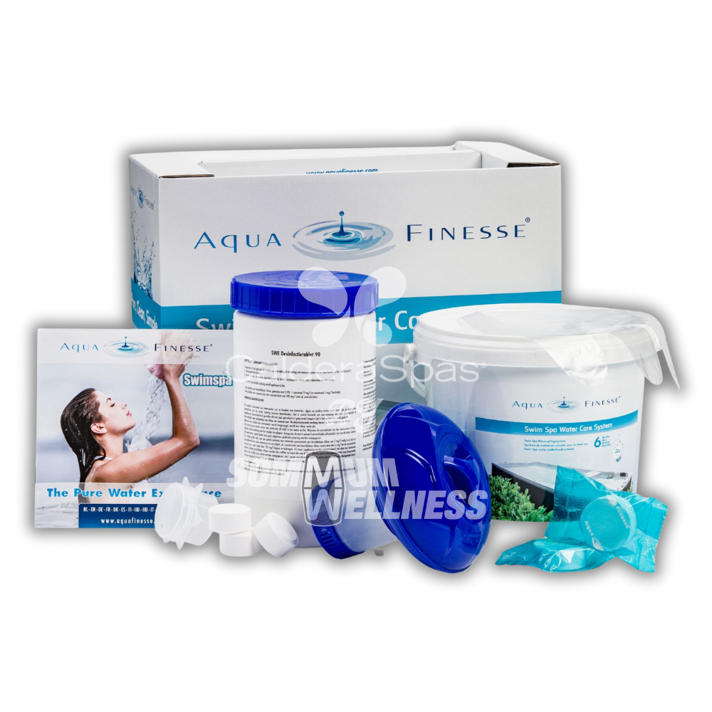 aquafinesse spa de nage kit traitement eau spa 6 mois