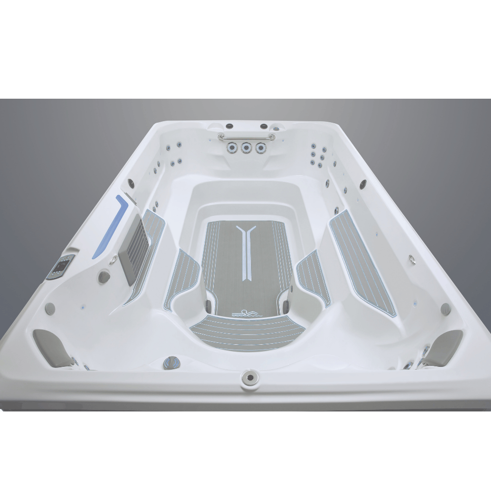 bassin spa de nage R220 avec fond antiderapant zone de nage et securite utilisateur