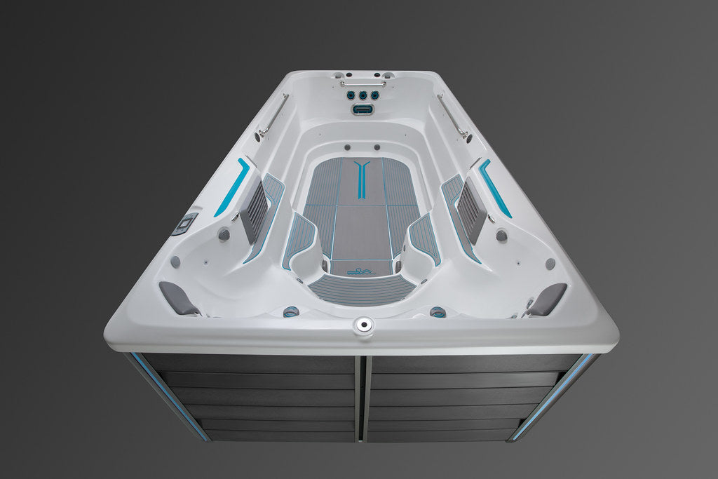 bassin de nage du spa Endless Pools X500 avec technologie SwimCross