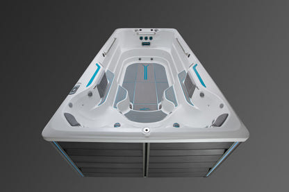 bassin de nage du spa Endless Pools X500 avec technologie SwimCross