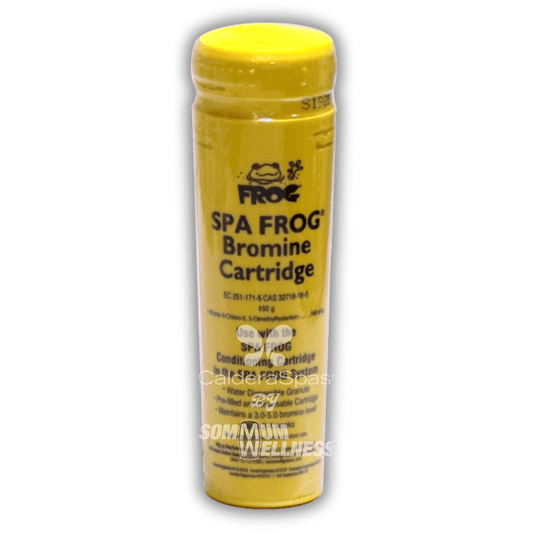 cartouche brome spa frog jaune desinfection spa