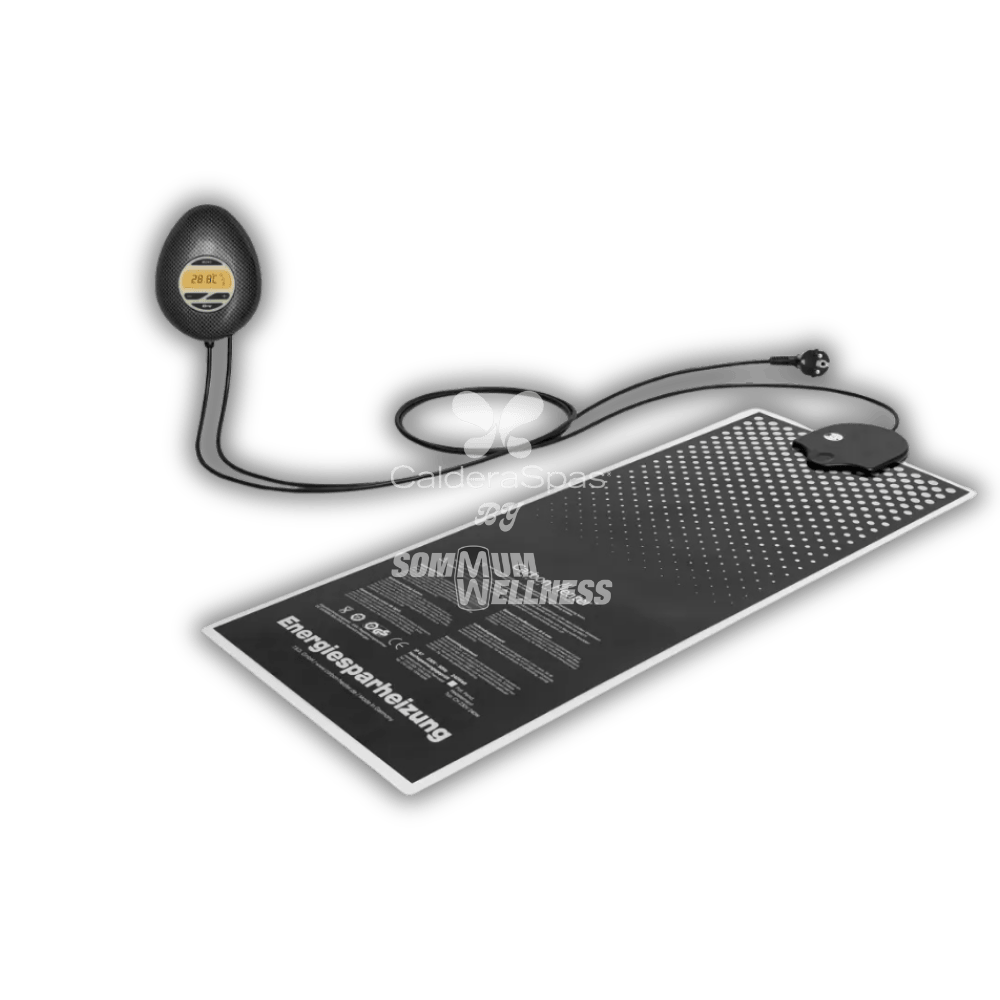 Chauffage avec plaque et thermostat