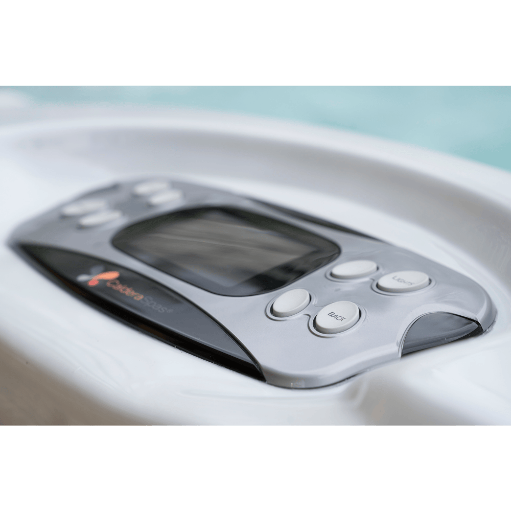 systeme de commande LCD Advent spa Caldera Paradise Kauai reglages temperature et jets