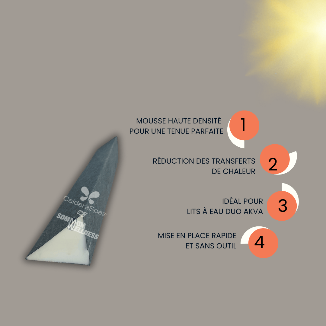 Diviseur thermique en mousse avec avantages produit