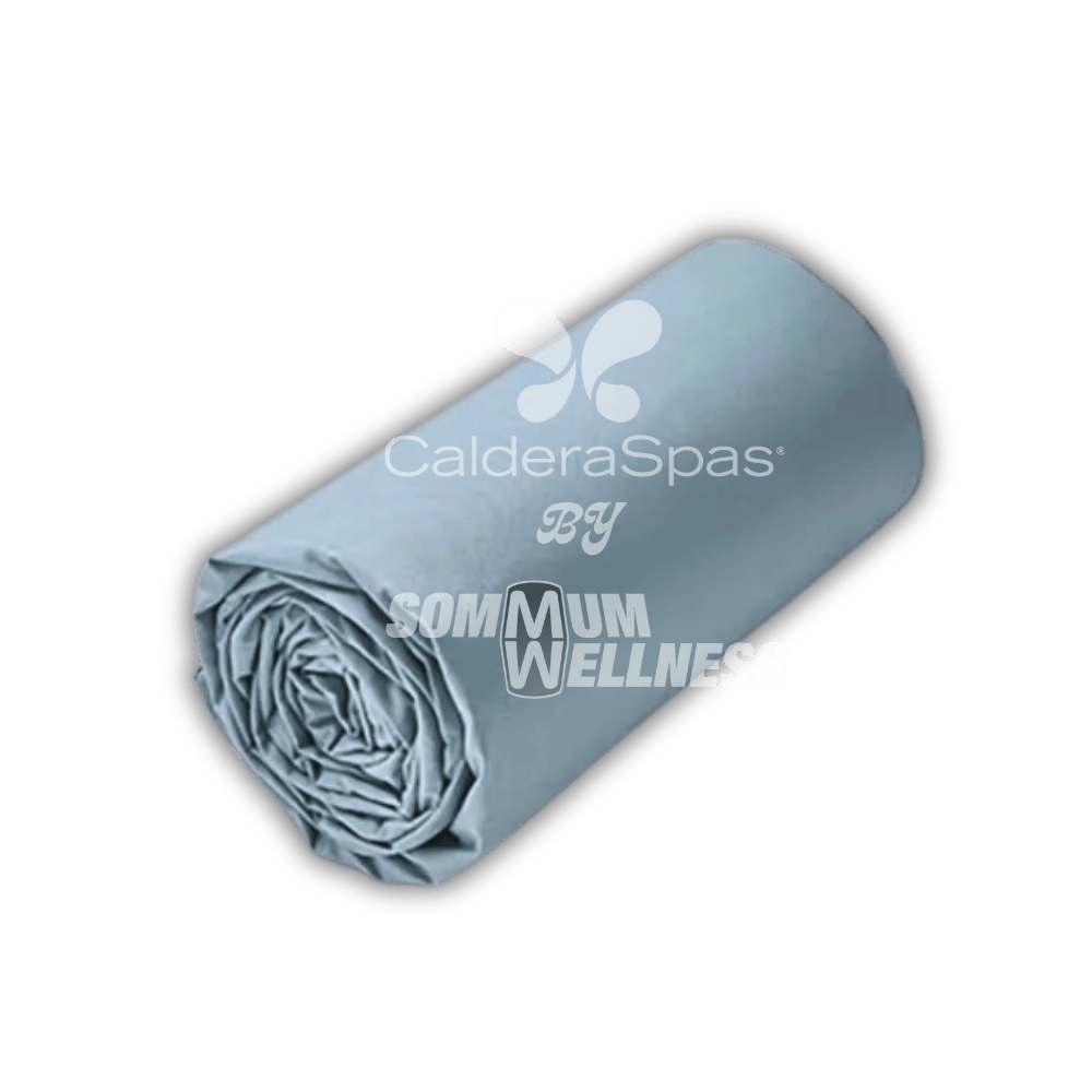 Drap housse bleu givre