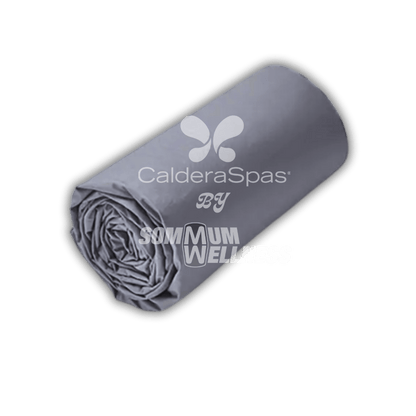 Drap housse gris galet