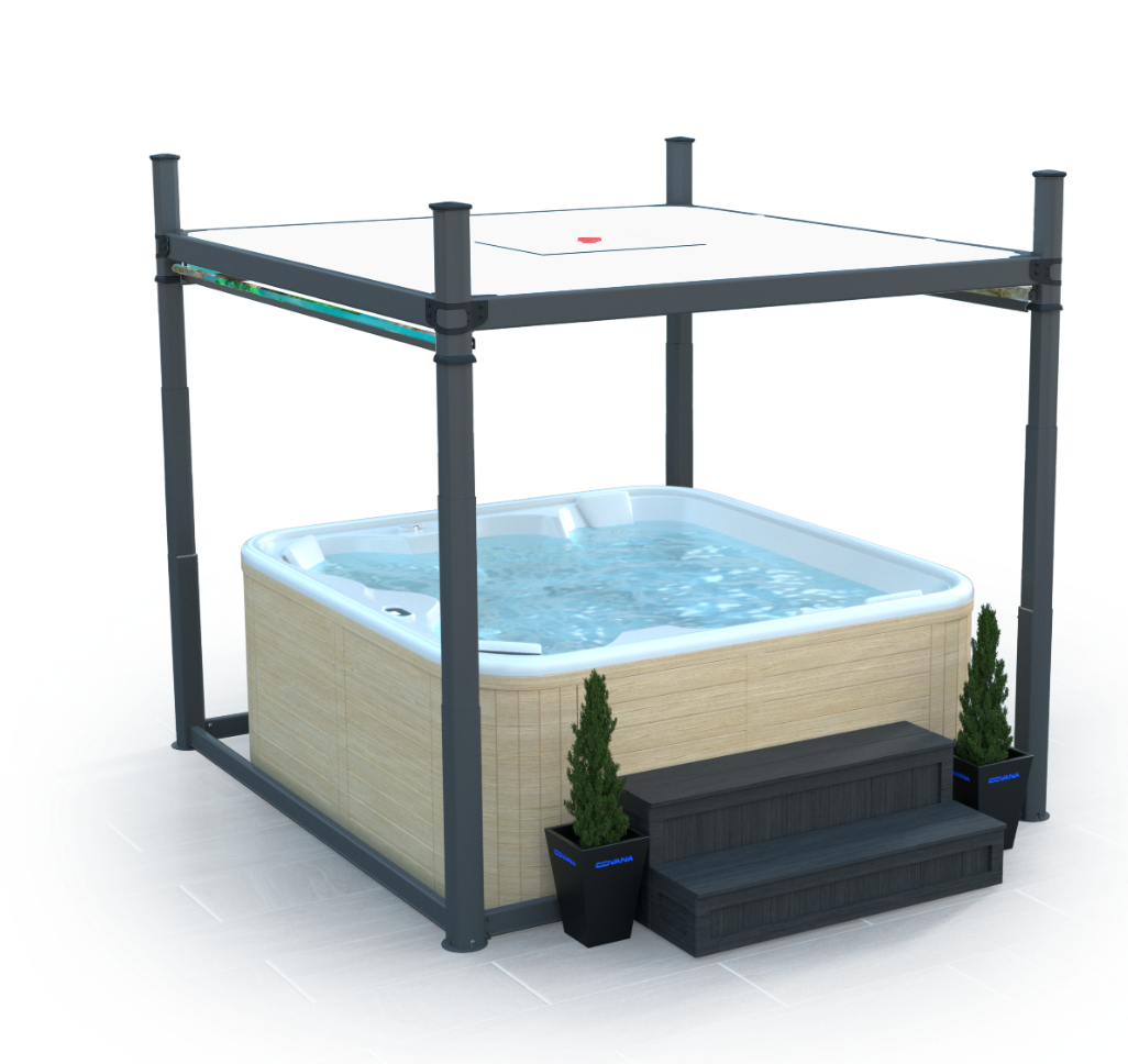 abri de spa Covana Evolution vue de face