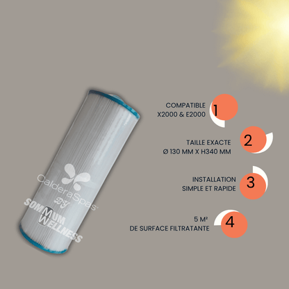 Filtre Endless Pools avec avantages produit