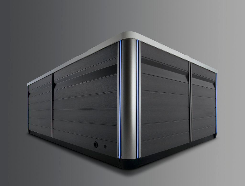 habillage spa de nage R220 finition premium panneaux exterieurs et structure robuste