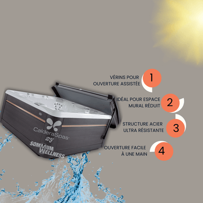 leve couverture spa prolift 2 systeme a un verin a gaz