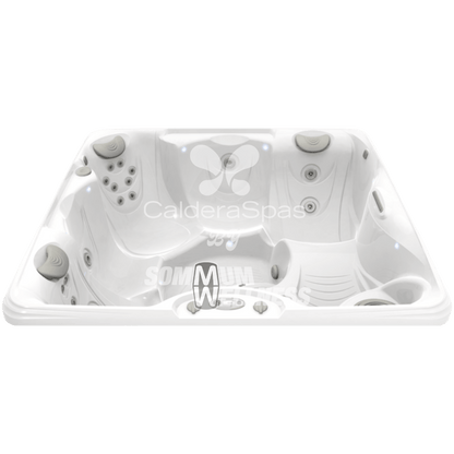 interieur spa Caldera Vacanza Capitolo 5 places avec sieges ergonomiques et jets hydromassage