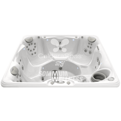 Cuve spa Caldera avec 45 jets hydrotherapie assises ergonomiques et filtration integree