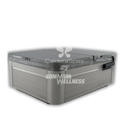 leve couverture spa caldera vue laterale installation
