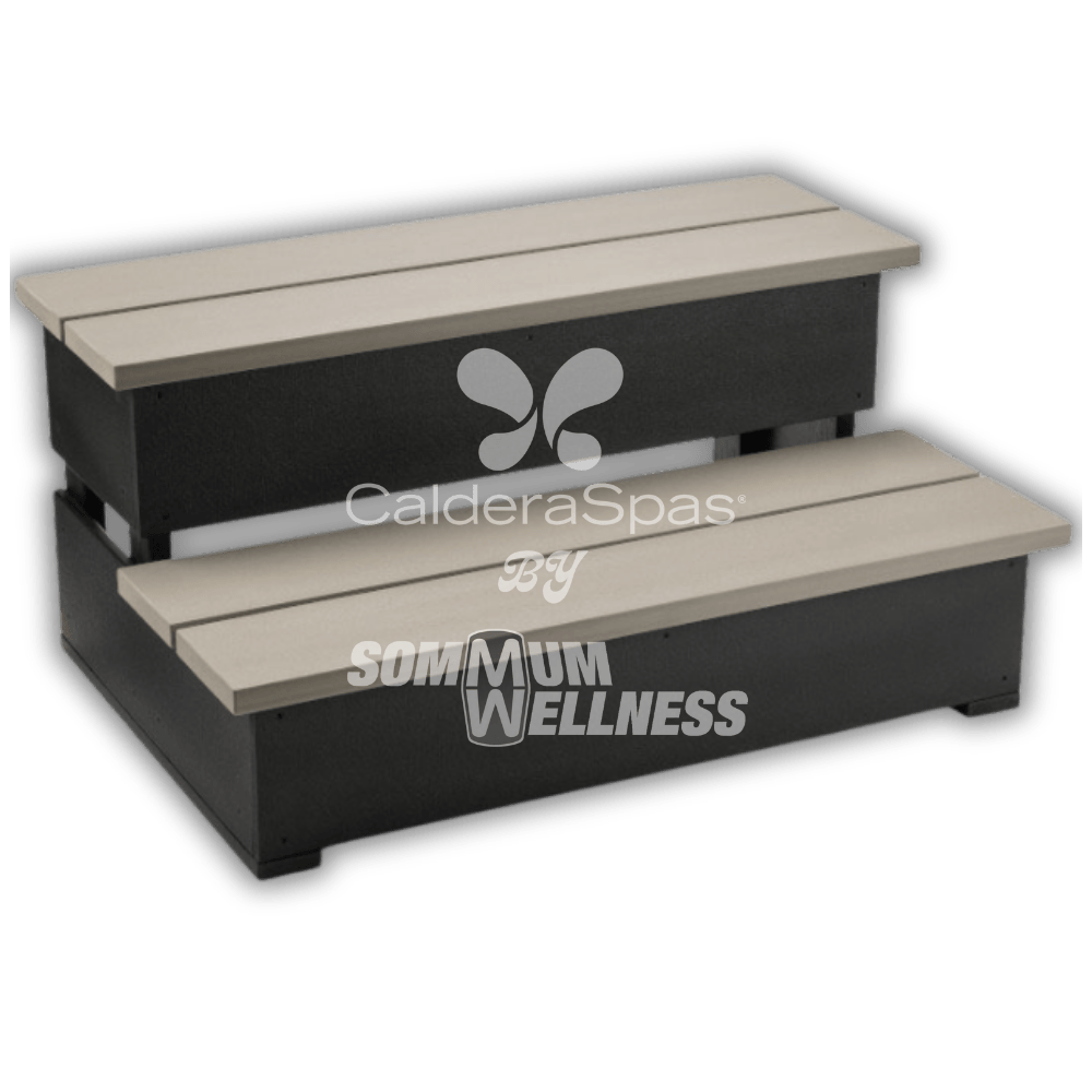 marche spa caldera ecotech beige acces spa antiderapant