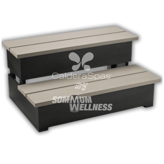 marche spa caldera ecotech beige acces spa antiderapant
