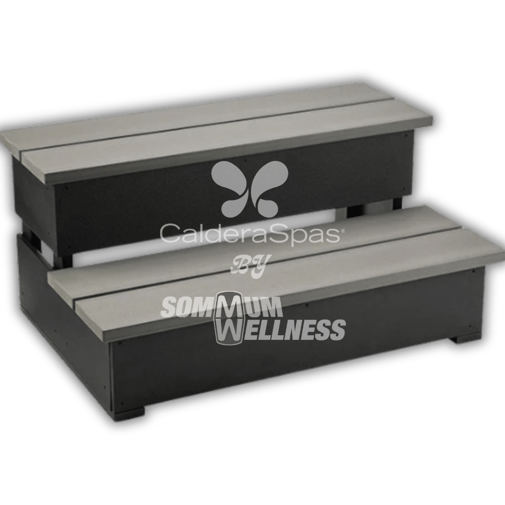 marche spa caldera ecotech grise acces spa securise