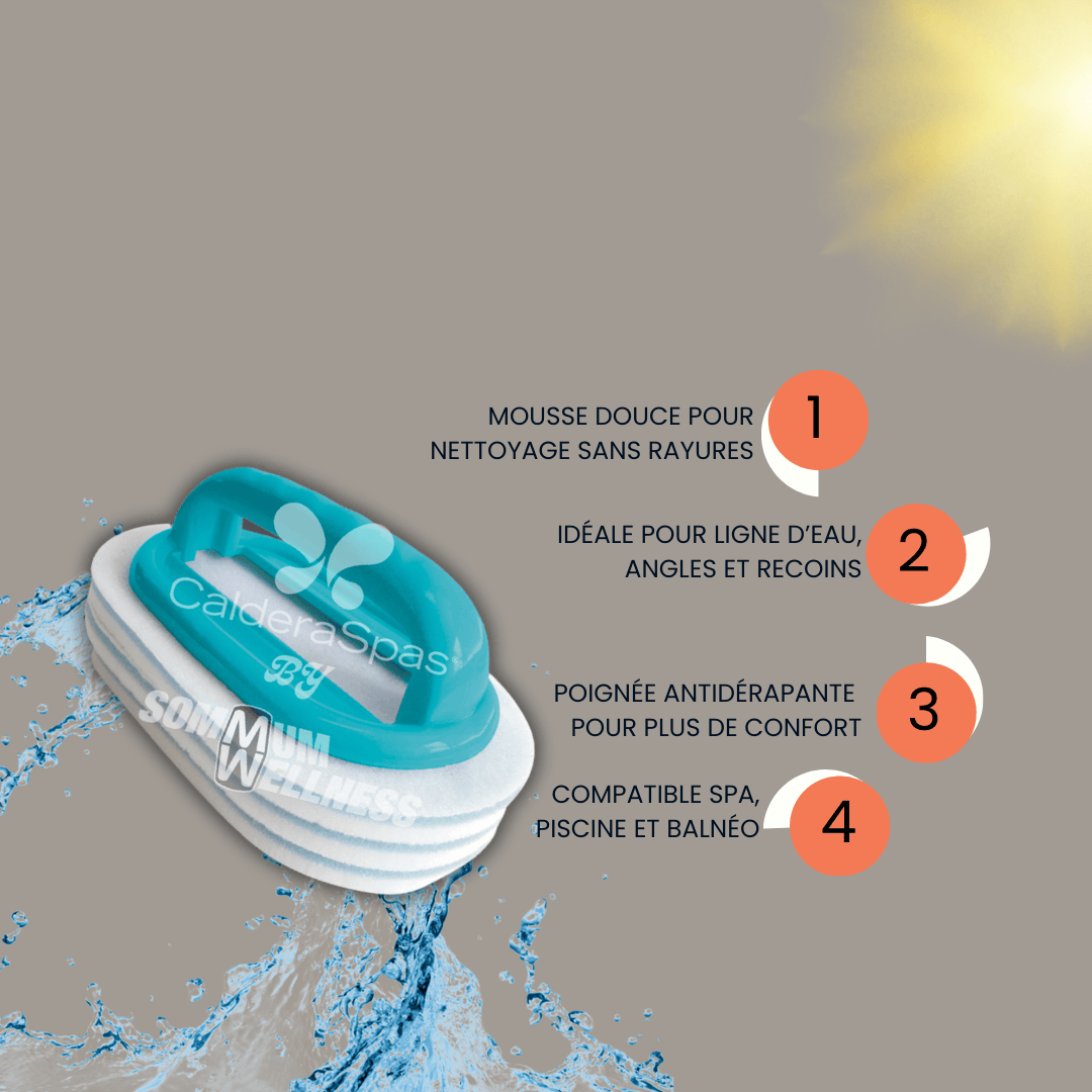 nettoyage ligne eau spa bayrol brosse liner acrylique