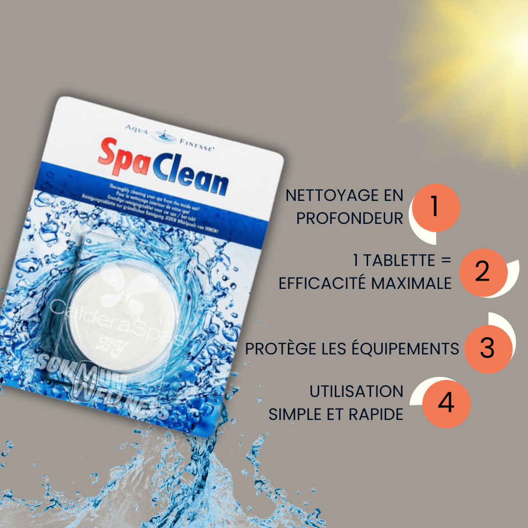nettoyage spa avant vidange aquafinesse biofilm spa