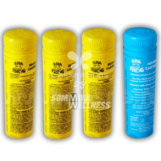 Pack frog 3 jaunes et 1 bleu