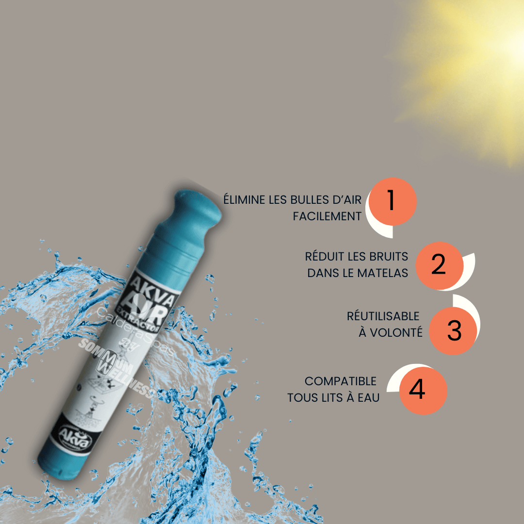 Pompe purge air Akva avec avantages produit