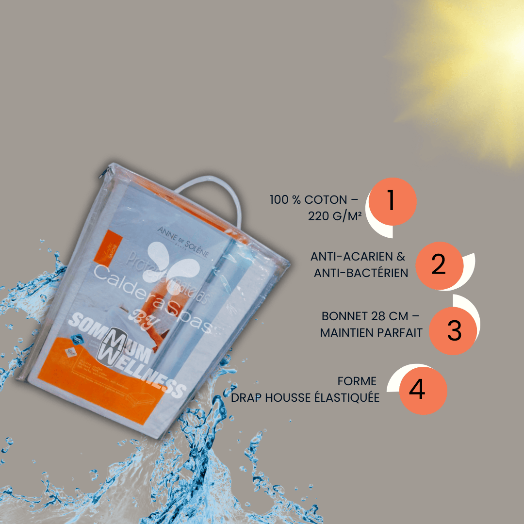 Protege matelas Anne de Solène avec avantages produit