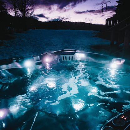 spa Caldera Cantabria Utopia avec éclairage LED multi-zone de nuit