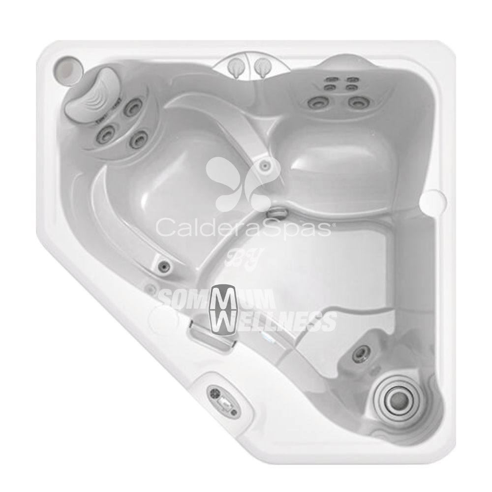 spa Caldera Vacanza Aventine vue dessus spa compact 2 places avec 14 jets therapeutiques