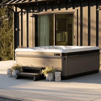 spa Caldera Vacanza Capitolo 5 places installe en terrasse spa exterieur Caldera Spas
