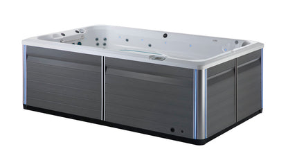 spa de nage endless pools R220 design exterieur moderne habillage premium et finitions haut de gamme