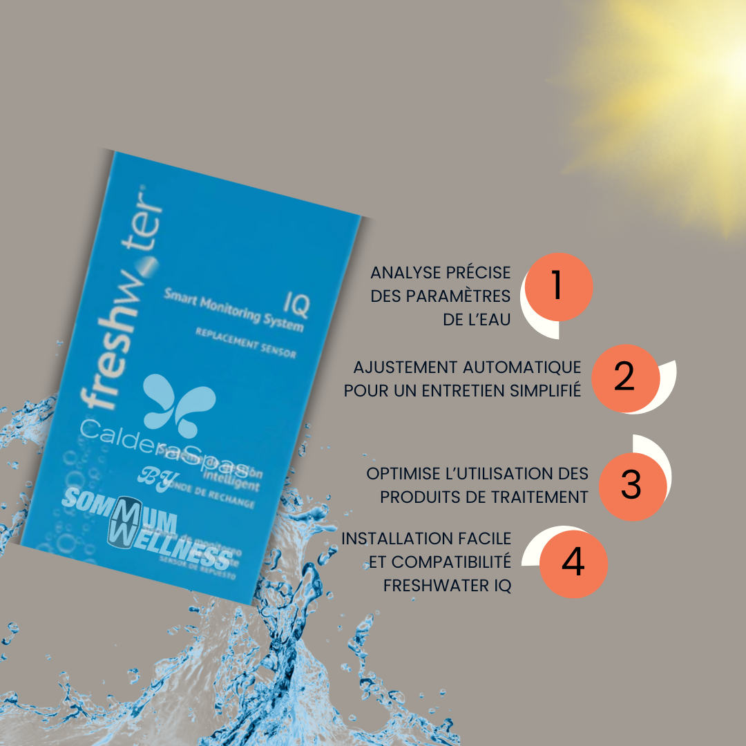 systeme freshwater iq controle eau spa sonde intelligente