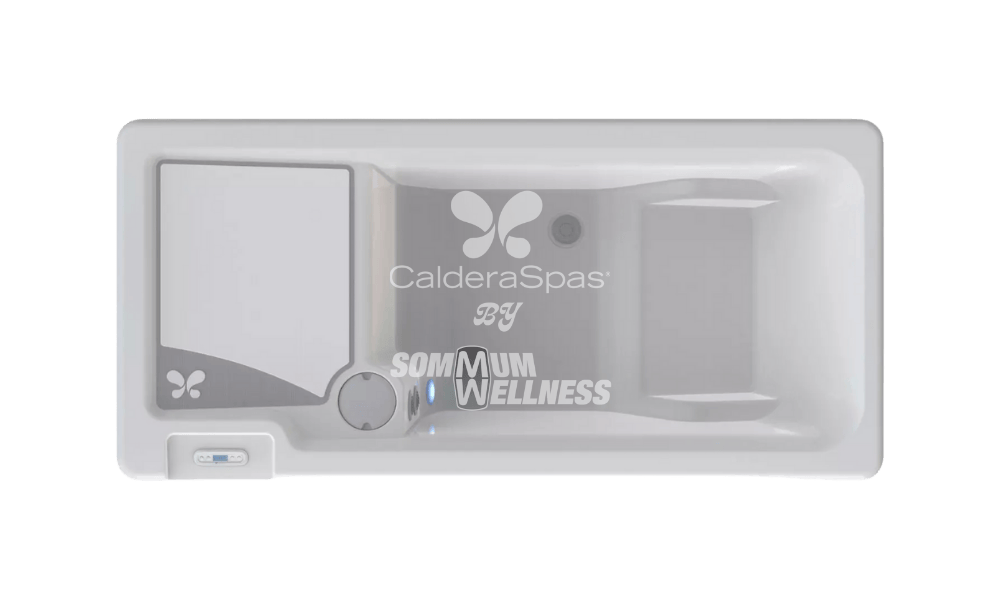 bain froid caldera emerge interieur cuve eau froide vue dessus