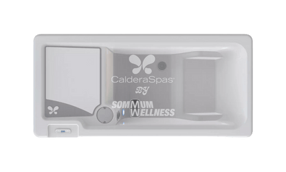 bain froid caldera emerge interieur cuve eau froide vue dessus
