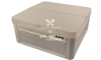 couverture spa caldera tissu haute performance isolation thermique beige