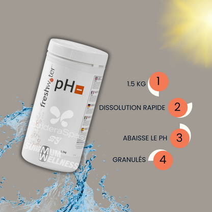 ph moins freshwater equilibrer eau spa traitement ph