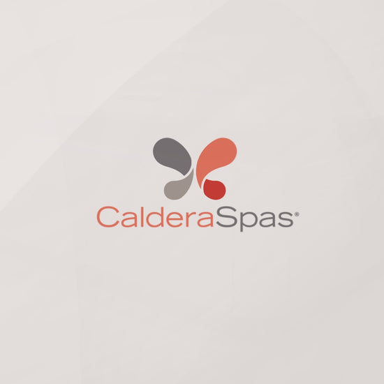 vidéo du spa Caldera Utopia Ravello 3 places montrant jets hydromassage et design compact