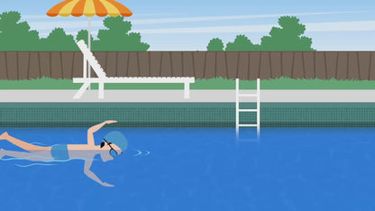 video de presentation du spa de nage Endless Pools Serie E avec nage a contre courant Hydrodrive entrainement aquatique et hydromassage