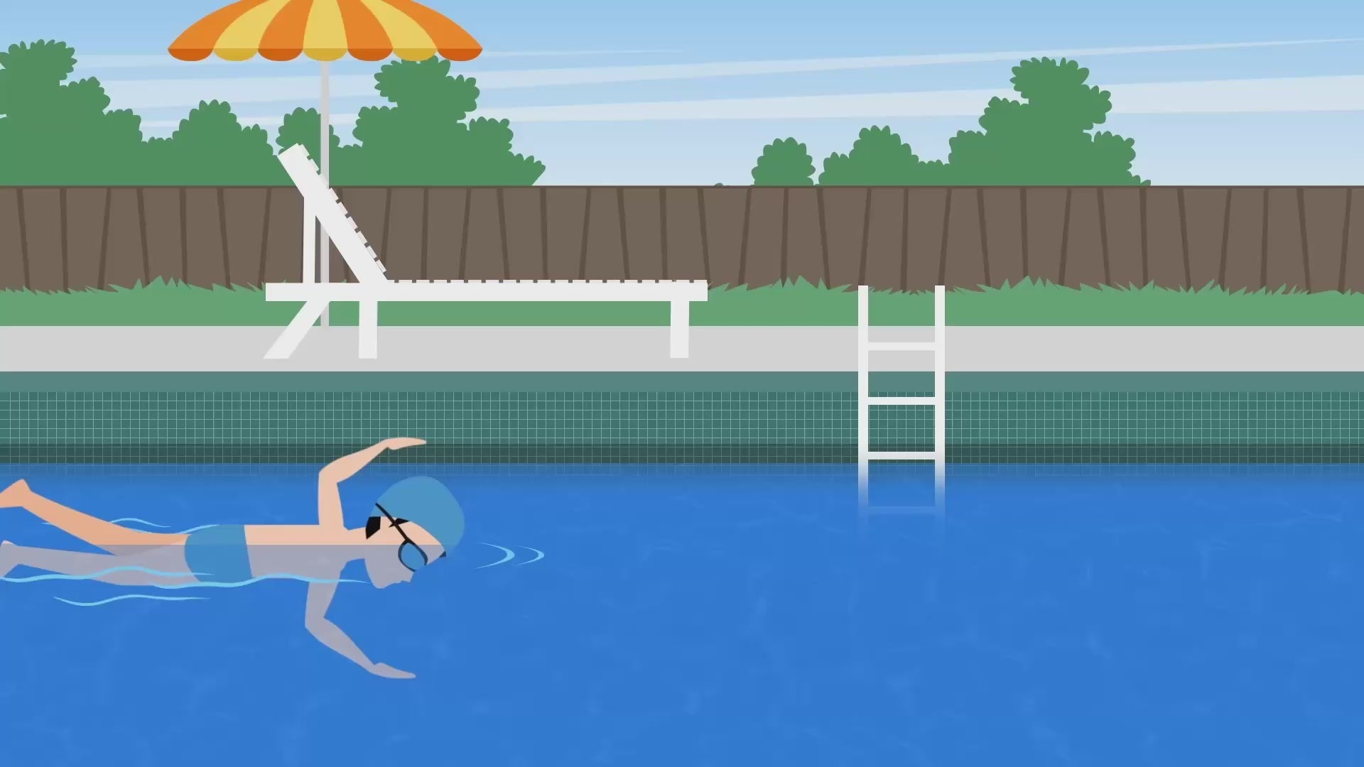 video de presentation du spa de nage Endless Pools Serie E avec nage a contre courant Hydrodrive entrainement aquatique et hydromassage