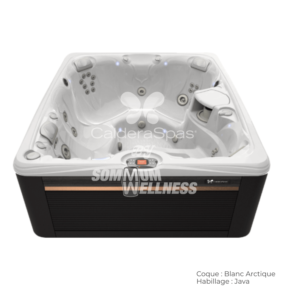 spa Caldera Martinique Blanc Arctique habillage Java spa premium 34 jets