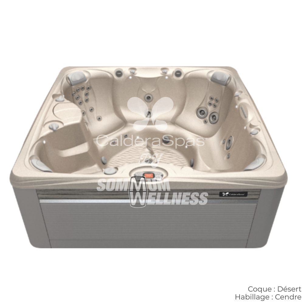spa Caldera Salina Serie Paradise 7 places coque Desert habillage Cendre